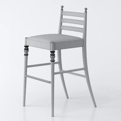 CENTURY 16 Upholstered counter stool — Вид 3