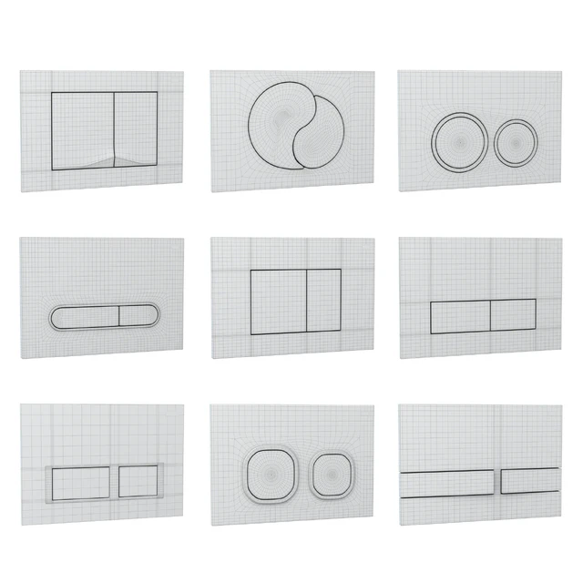 IDDIS flush buttons for installation (9 pcs.) — Descargar