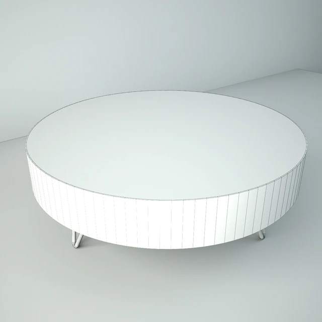 Salvaged Round Pinwheel Coffee Table — Descargar