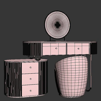 Makeup Vanity Set 08 — Ver 6