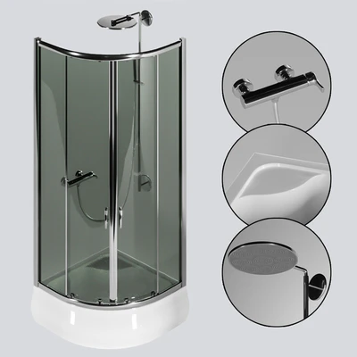 Shower Cabins 4pcs — Вид 3