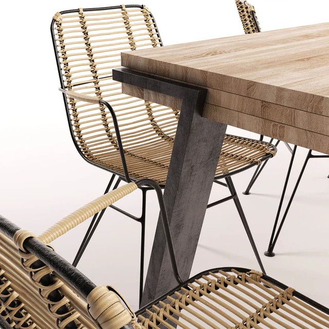 DISSET Table &amp; Ashanti chair — Descargar
