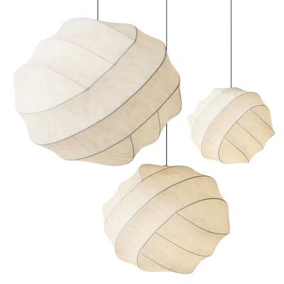 Silk Wabi-Sabi Pendant Light — Ver 1