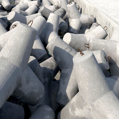 Fragment of the coast protection structure — Ver 6