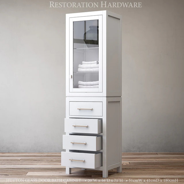 HUTTON GLASS DOOR BATH CABINET — Скачать