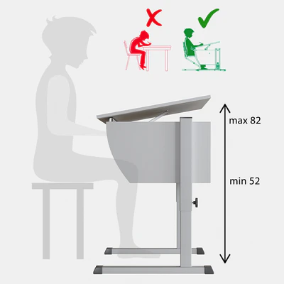 Student table Posture 120 Hoff — Ver 7