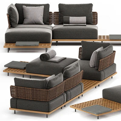 QUADRADO OUTDOOR SOFA SET2 by Minotti — Вид 5