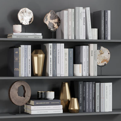 Decor shelf set 4 — Ver 5