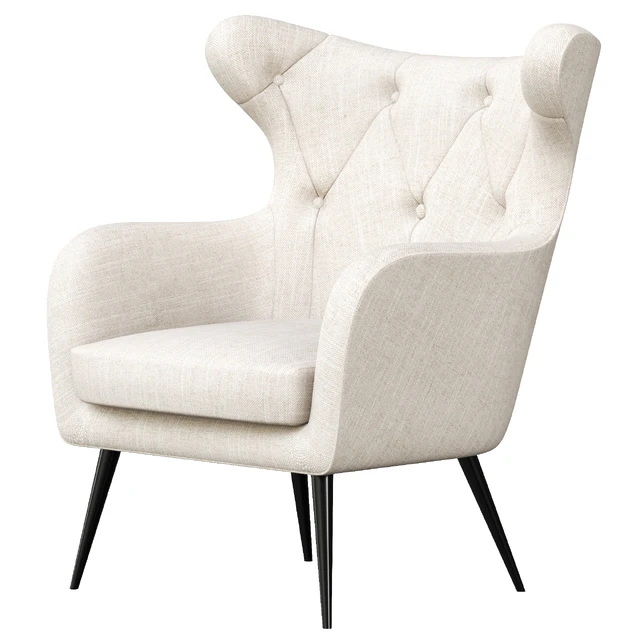 Bouck Wingback Chair — Скачать