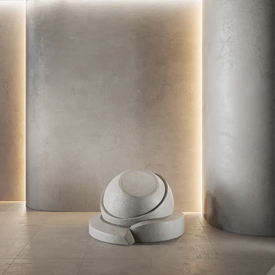 decorative plaster | Concrete set (seamless) | 02 — Ver 5