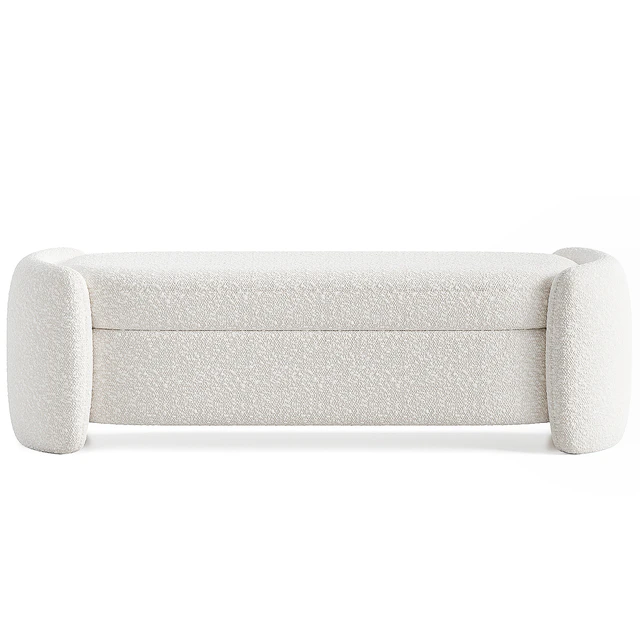 Crate and Barrel Fernie bench — Descargar