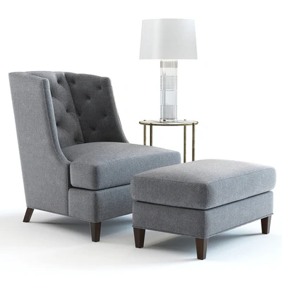 Baker Moderne Wing Chair — Вид 1