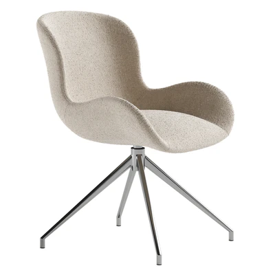 Dining chair made of boucle fabric Asyar — Вид 6