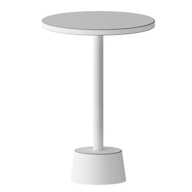 Elyne Side table white marble and gold plated metal Coffee table coffee table — Descargar