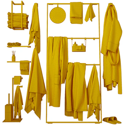 Decorative bathroom set 201 — Ver 6