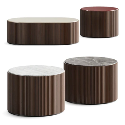 Lema Drum Coffee Tables — Ver 1