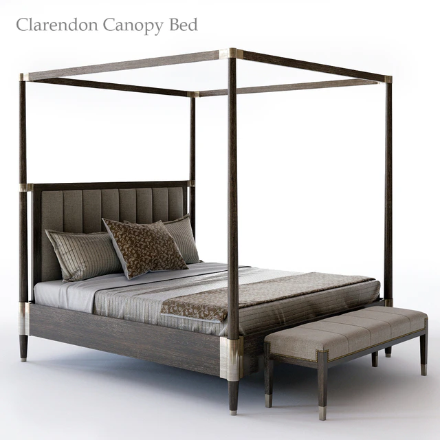 Bernhardt Clarendon Canopy Bed — Скачать