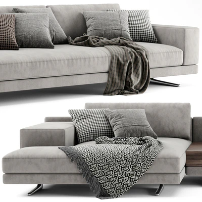Poliform Mondrian Chaise Longue Sofa — Ver 4