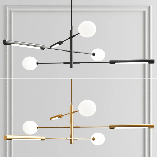 Scandinavian Runna Minimalist Chandelier — Скачать