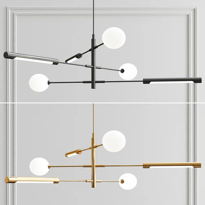 Scandinavian Runna Minimalist Chandelier — Скачать