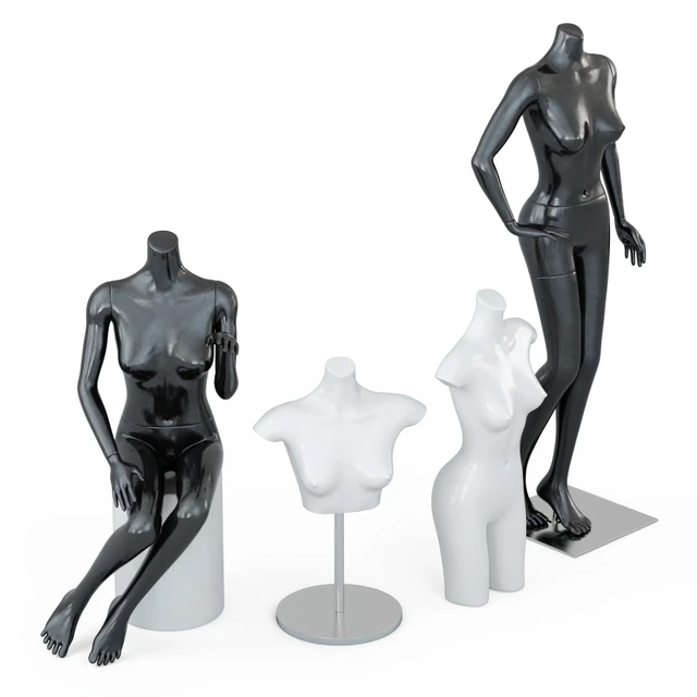 Four female mannequins 64 — Descargar