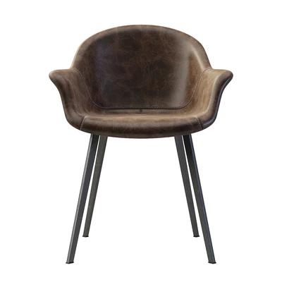 Dublin Mid-Century Modern Dining Tub Chair — Ver 6