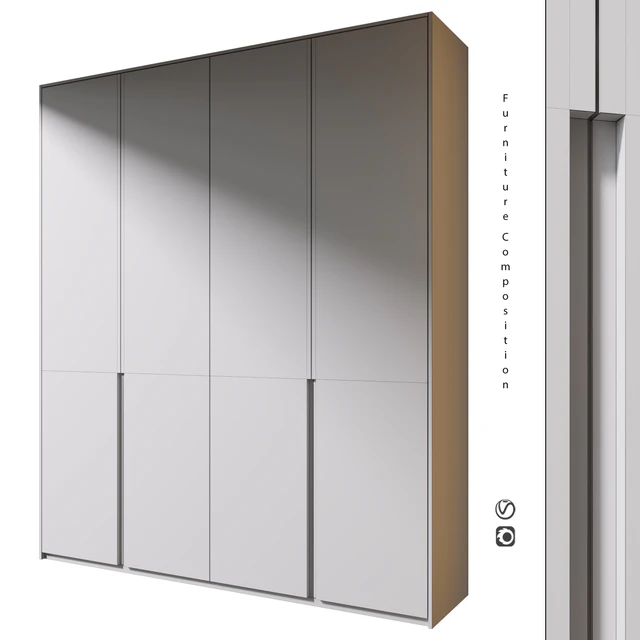 Furniture Composition | 411 | Шкаф — Скачать