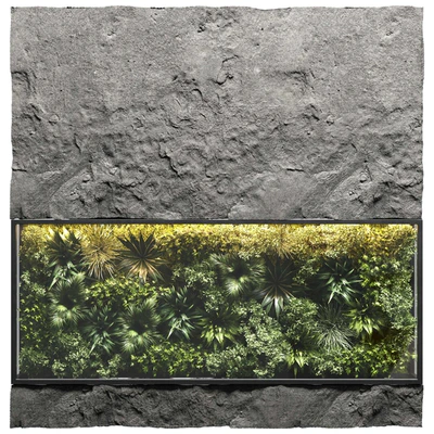 collection outdoor plant stand vertical garden wall glass box vase — Вид 6