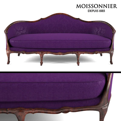 D'Aurevilly sofa by Moissonnier — Скачать