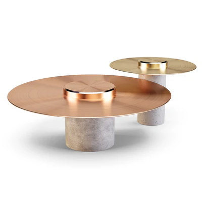 Roche Bobois: Canotier - Coffe and Side Tables — Ver 1