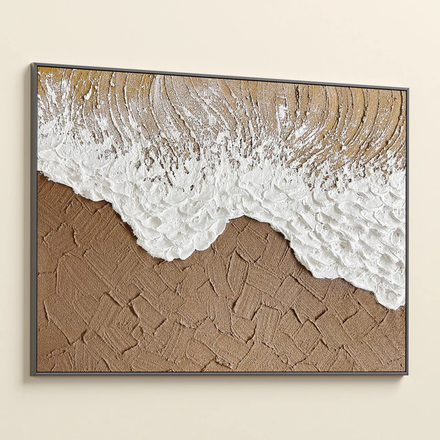 Large Panoramic Relief Plaster Wall Art C-837 — Descargar