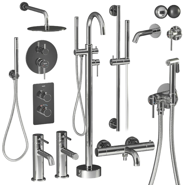 Faucets and showers AQUATEK Europe set 1 — Download