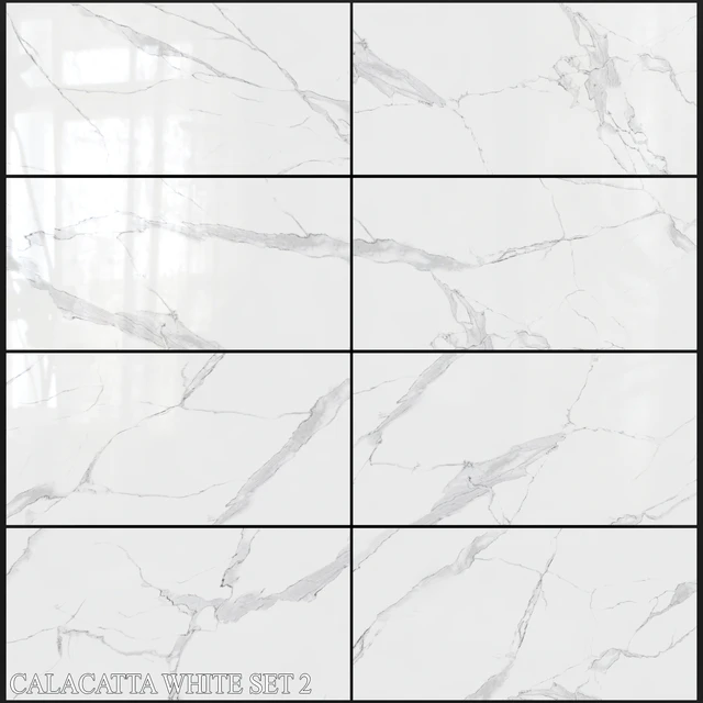 Decovita Calacatta White 600x1200 Set 2 — Скачать