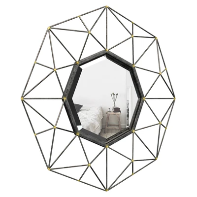 Coll Round Metal Wall Mirror MCRW5888 — Вид 3