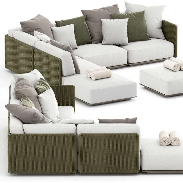 EDDY OUTDOOR SOFA 2 by FLEXFORM — Descargar