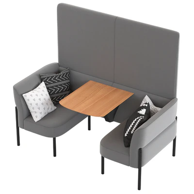 Herman Miller Hue Lounge Furniture low with wall — Ver 4