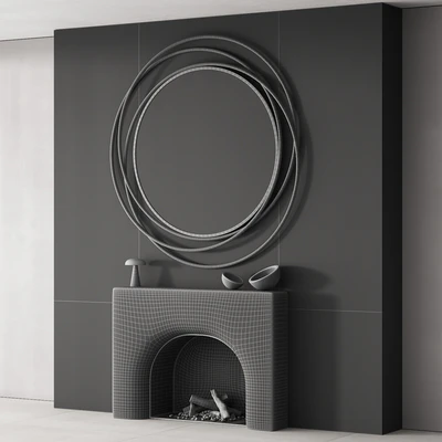 154 fireplace decorative wall kit 03 smooth soft fireplace 00 — Ver 7