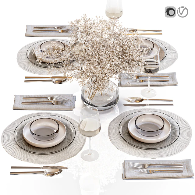 Сервировка стола / Table setting 36 — Скачать