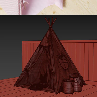 Kids teepee — Ver 3