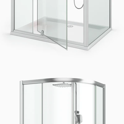 Set of shower cabins Ravak set 29 — Ver 3