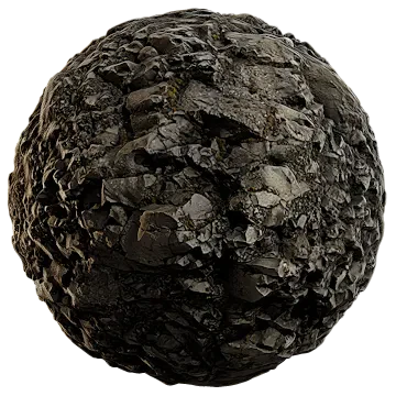 chipped mossy rock 001 — Descargar