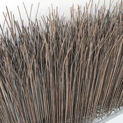 Screen long wood thin dry branch pebble n2 / Ширма длинная из тонких сухих веток №2 — Вид 7
