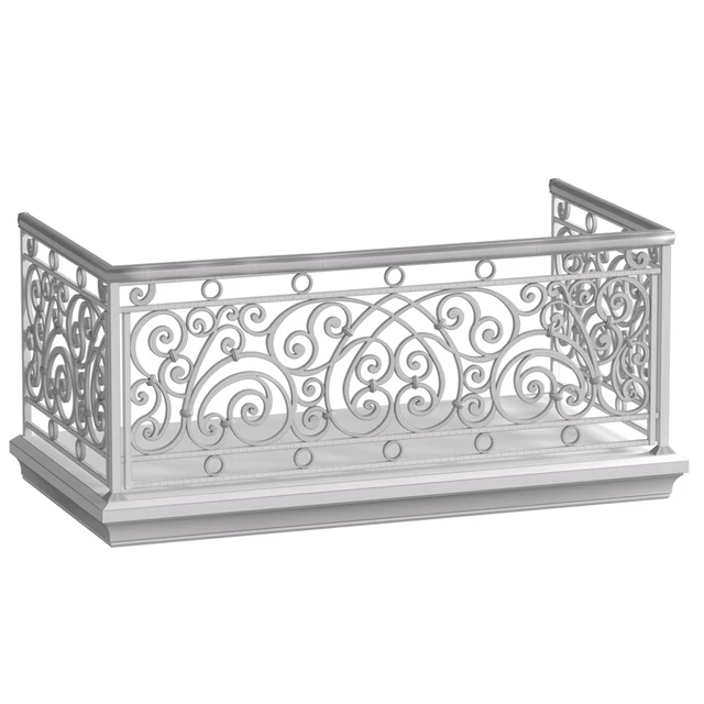 Classic balcony Forged Fence — Descargar