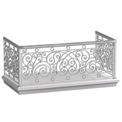 Classic balcony Forged Fence — Ver 4