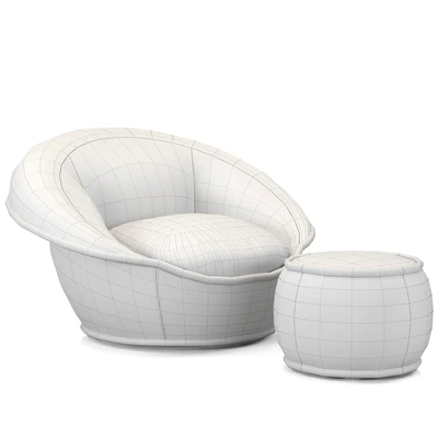 Roche Bobois Coiffe Pivoting Armchair 2 — Ver 7