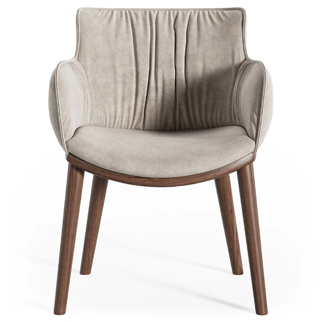Cattelan Italia Rhonda wood armchair — Скачать