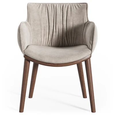 Cattelan Italia Rhonda wood armchair — Вид 7