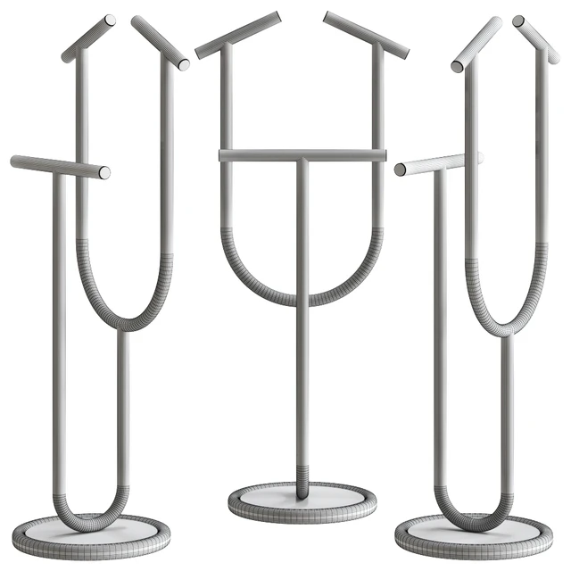 Bloom Powder Coated Valet Stand by Formae Вешалка для одежды напольная — Скачать