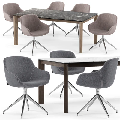 Igloo chair and Alpha table - Calligaris — Ver 1