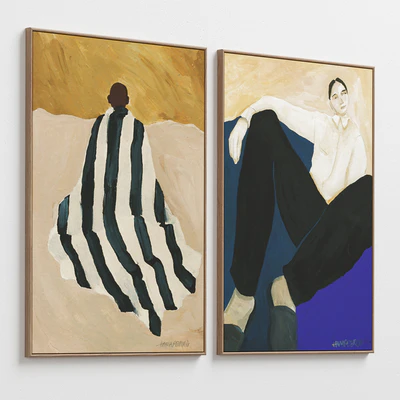 Abstract Human Figure Wall Art C-388 — Вид 6
